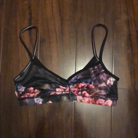 Lululemon Floral Printed Bra - Picture 1 of 5